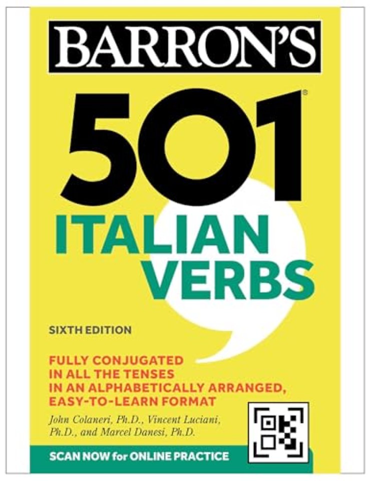 501 Italian Verbs, Sixth Edition