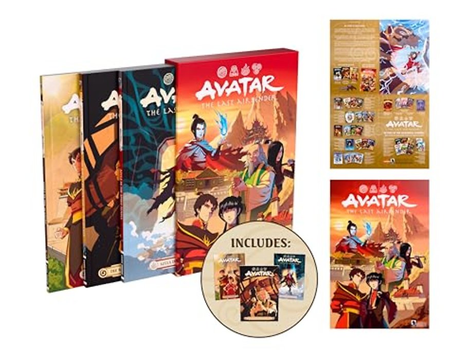 Avatar: The Last Airbender--Fire and Family Treasury Boxed Set