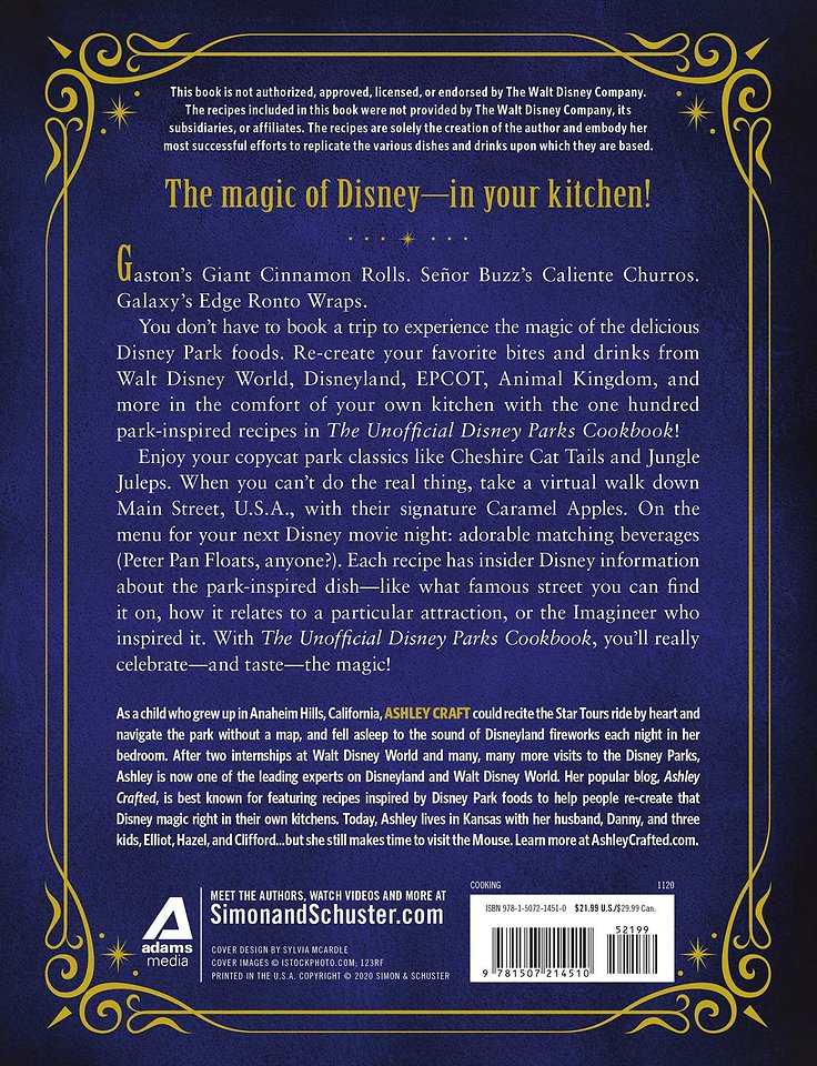 The Unofficial Disney Parks Cookbook