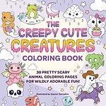 The Creepy Cute Creatures Coloring Book
