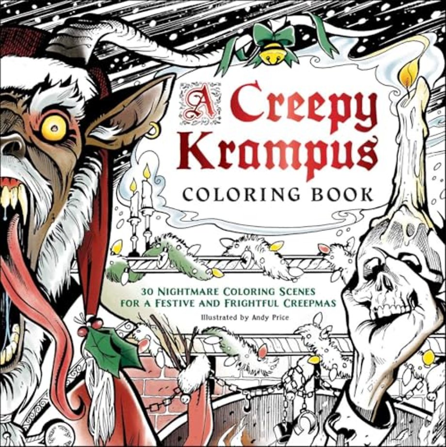 A Creepy Krampus Coloring Book