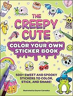 The Creepy Cute Color Your Own Sticker Book