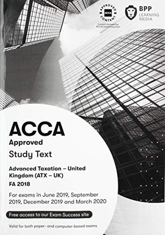 ACCA Advanced Taxation FA2018
