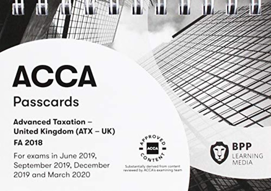 ACCA Advanced Taxation FA2018