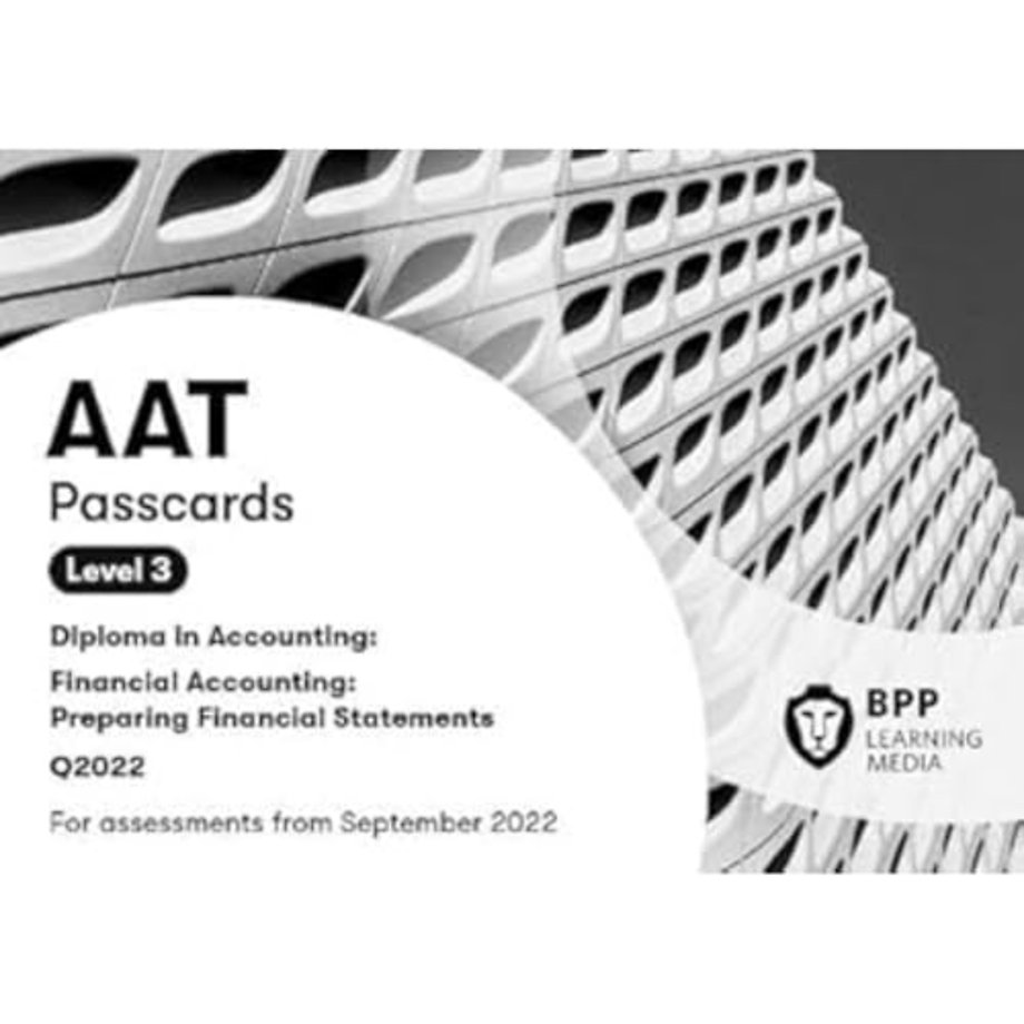 AAT Financial Accounting: Preparing Financial Statements