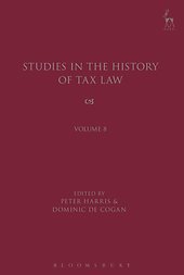 Studies in the History of Tax Law, Volume 8