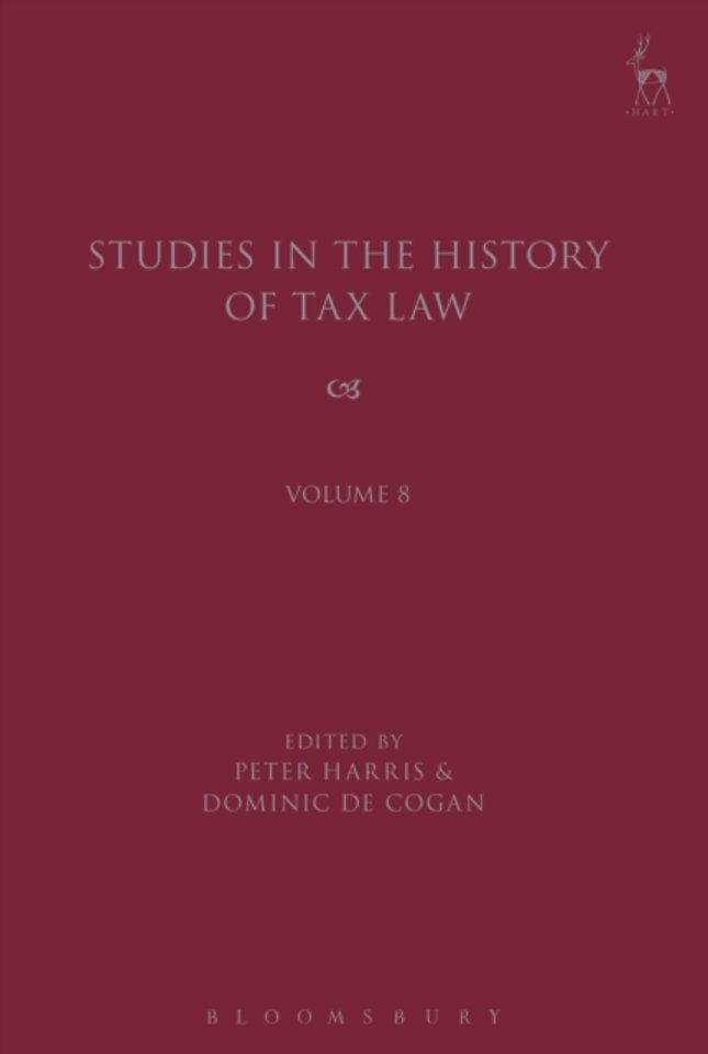Studies in the History of Tax Law, Volume 8