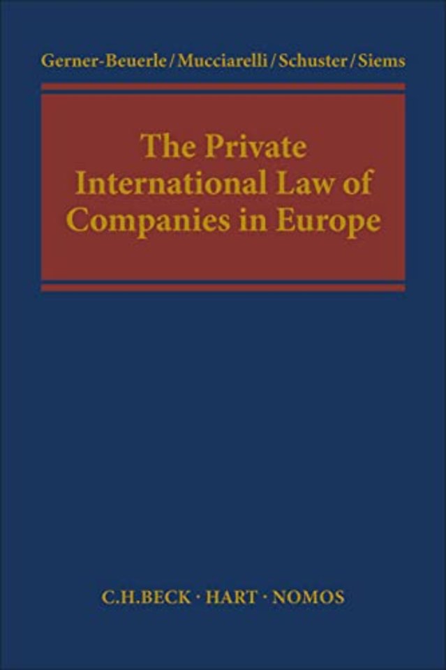 The Private International Law of Companies in Europe