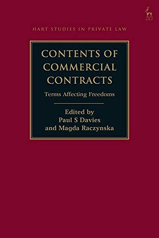 Contents of Commercial Contracts