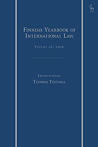 The Finnish Yearbook of International Law, Vol 26, 2016