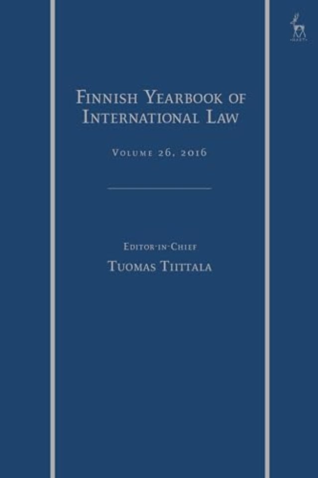 The Finnish Yearbook of International Law, Vol 26, 2016
