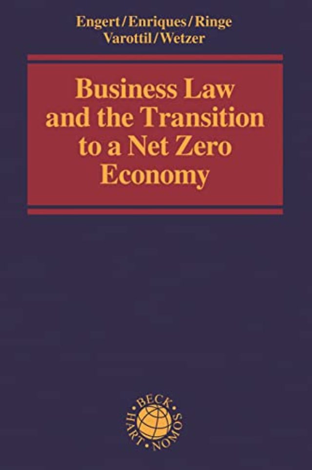 Business Law and the Transition to a Net Zero Economy