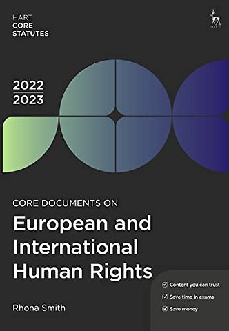 Core Documents on European & International Human Rights 2022-23