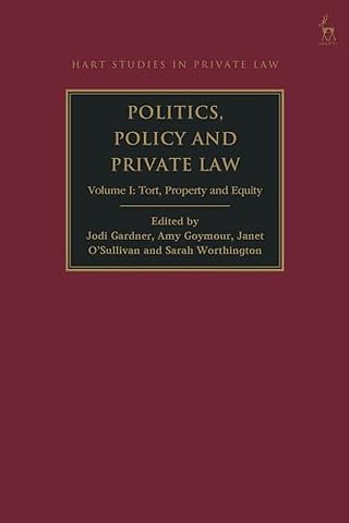 Politics, Policy and Private Law