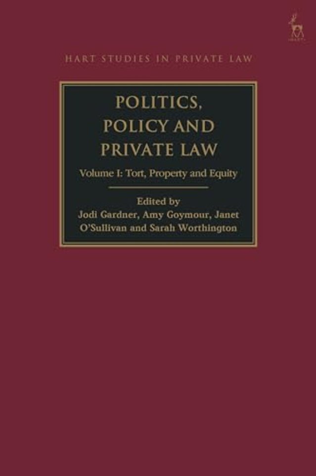 Politics, Policy and Private Law