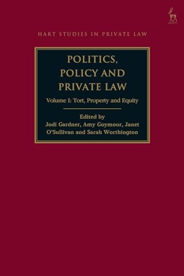 Politics, Policy and Private Law