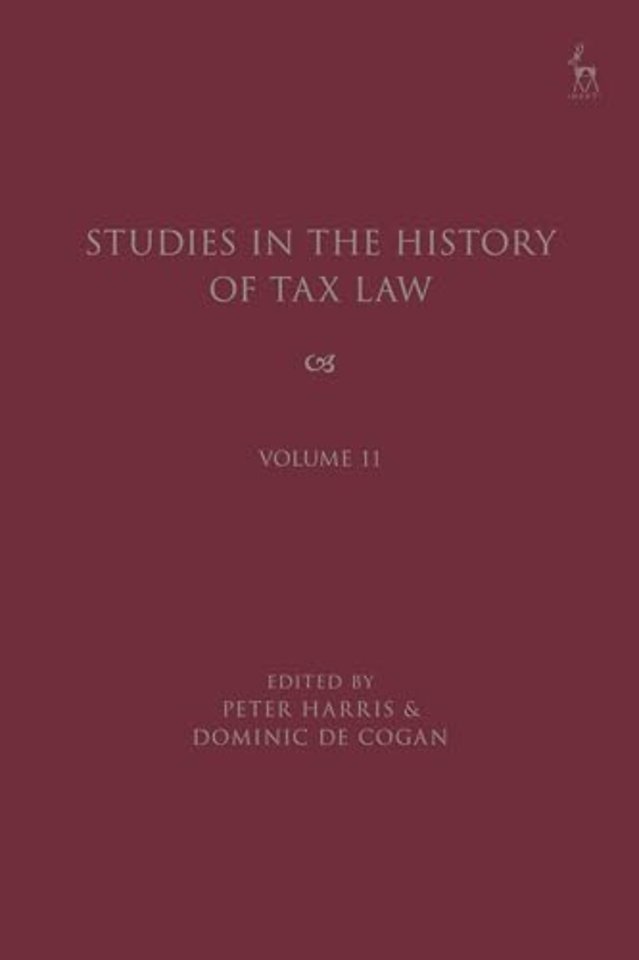 Studies in the History of Tax Law, Volume 11