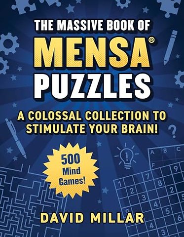 Massive Book of Mensa® Puzzles (4 Books in 1!)