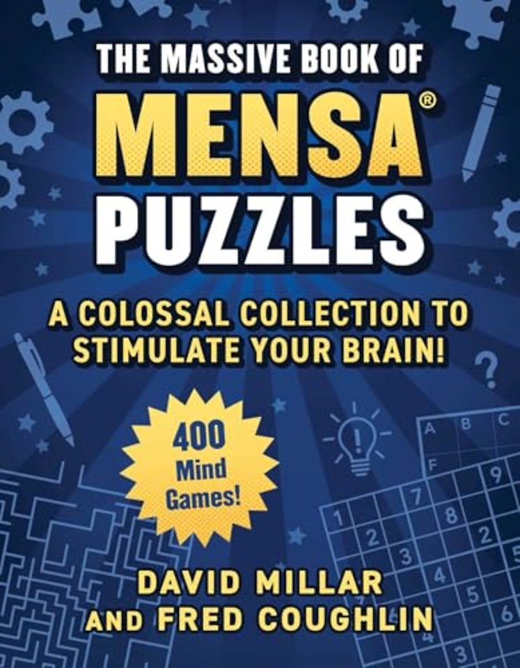 Massive Book of Mensa® Puzzles (4 Books in 1!)
