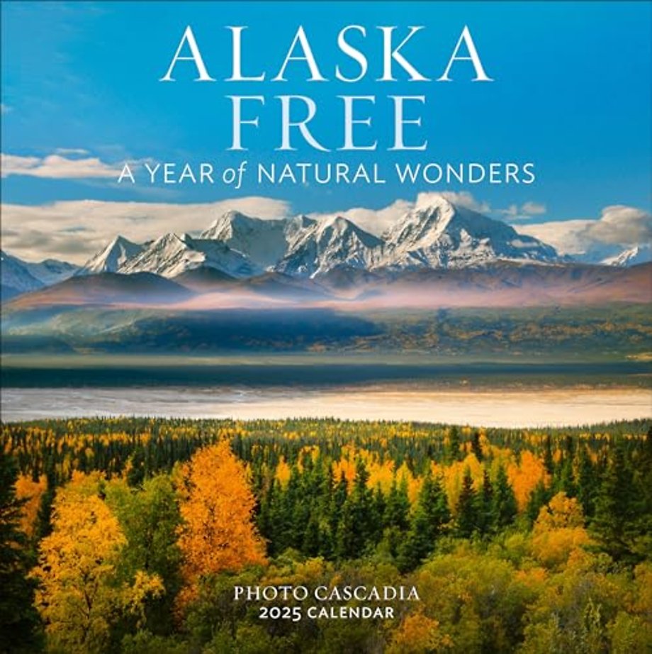 Alaska Free Wall Calendar 2025