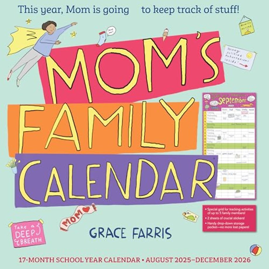 Mom's Family Wall Calendar 2026