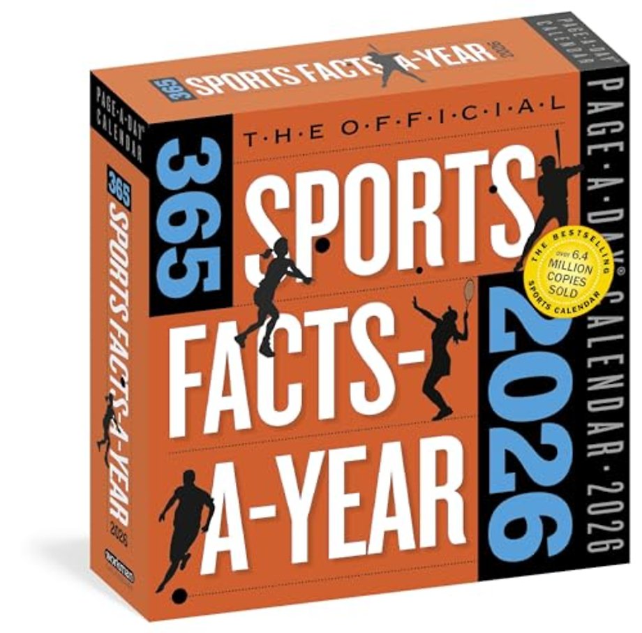 Official 365 Sports Facts-A-Year Page-A-Day® Calendar 2026
