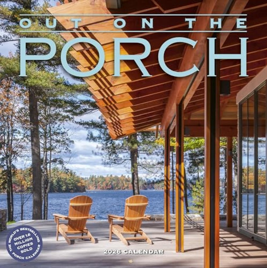 Out on the Porch Wall Calendar 2026