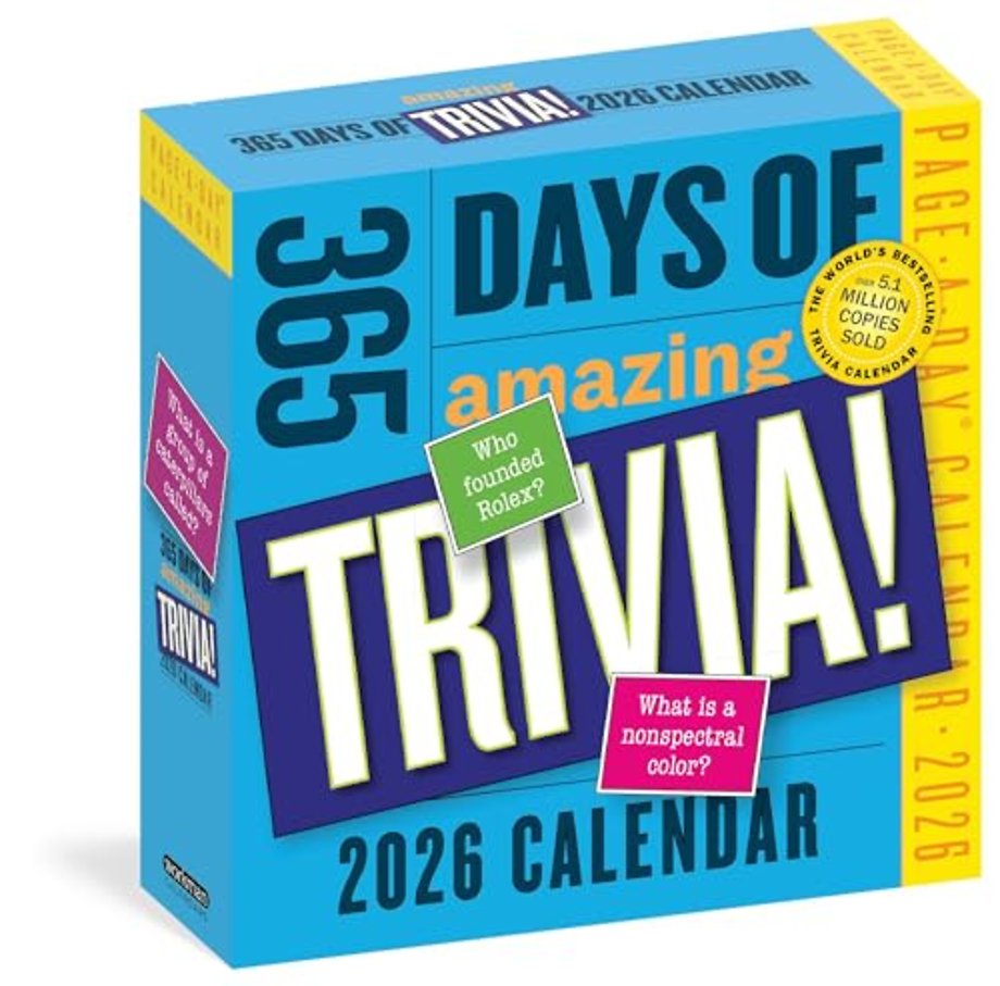 365 Days of Amazing Trivia Page-A-Day® Calendar 2026