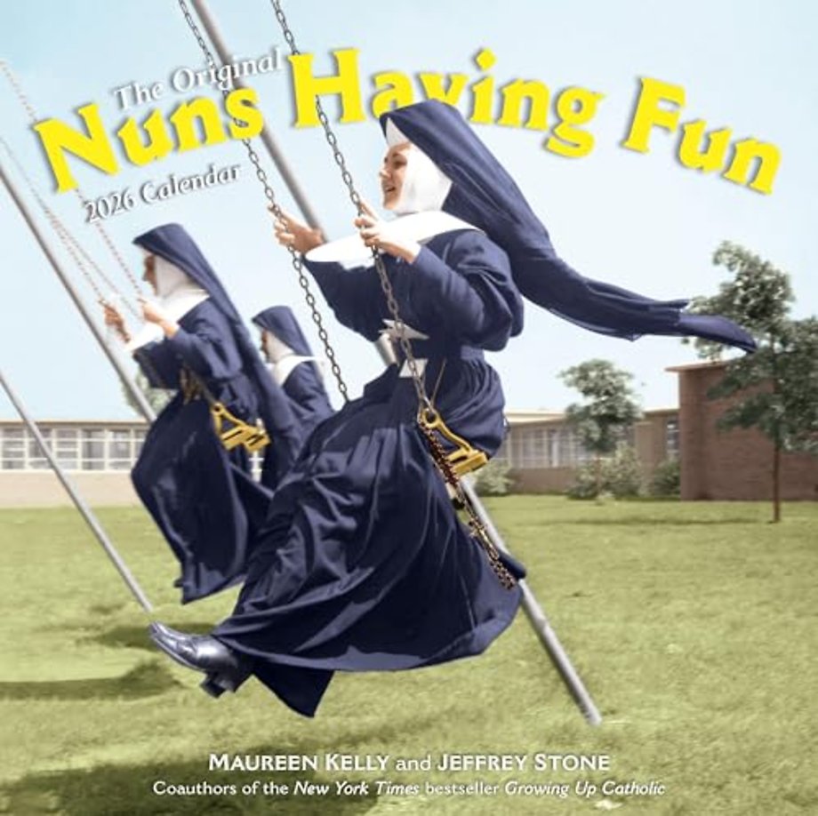 Nuns Having Fun Wall Calendar 2026