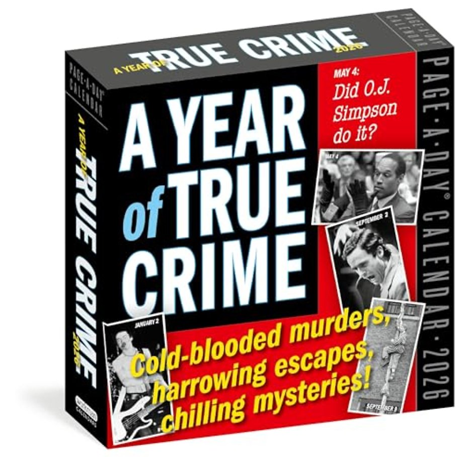 Year of True Crime Page-A-Day® Calendar 2026