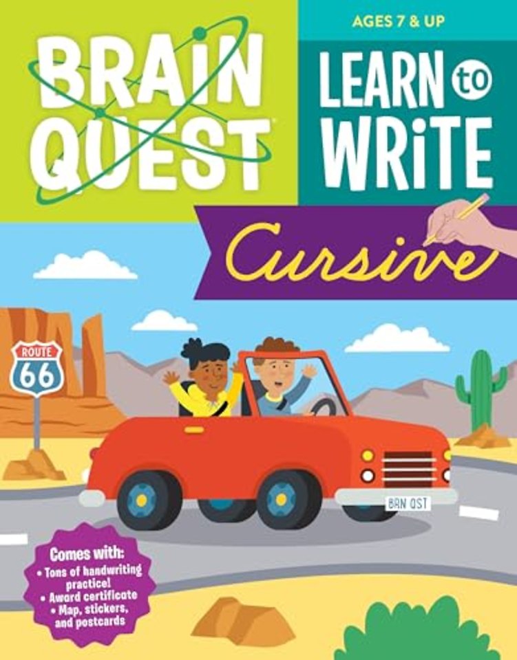 Brain Quest Learn to Write Cursive