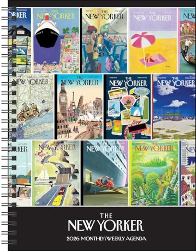 The New Yorker Magazine 2026 Monthly/Weekly Agenda Calendar