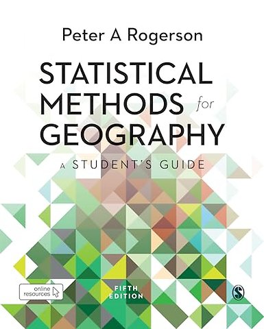 Statistical Methods for Geography