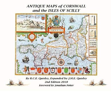 ANTIQUE MAPS OF CORNWALL AND THE ISLES OF SCILLY