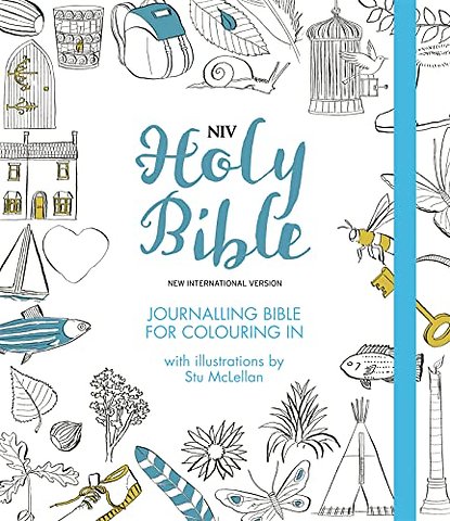 NIV Journalling Bible for Colouring In