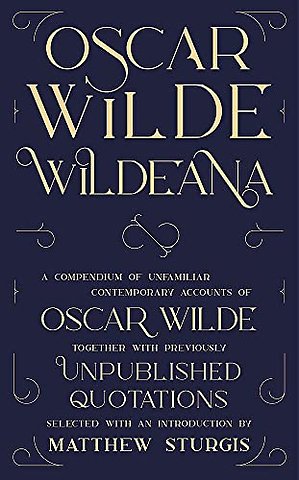 Wildeana (riverrun editions)