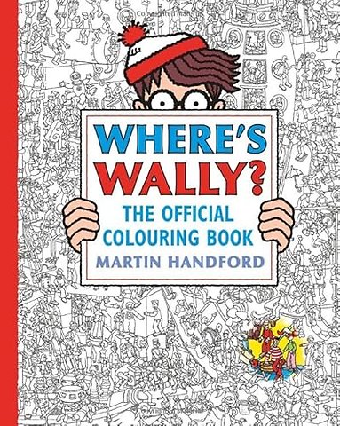 Where's Wally? The Official Colouring Book