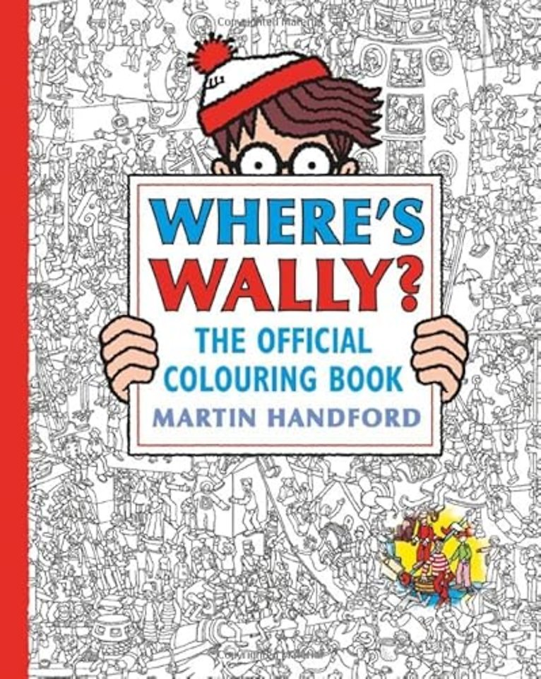 Where's Wally? The Official Colouring Book