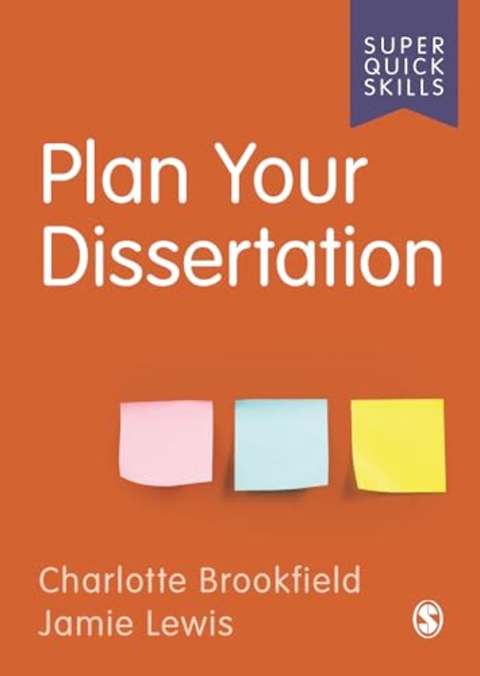 Plan Your Dissertation