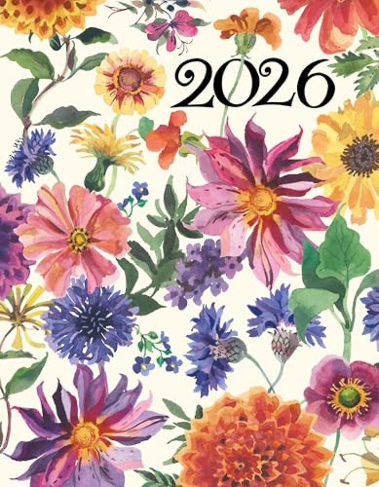 Emma Bridgewater Garden Flowers Deluxe A5 Diary 2026