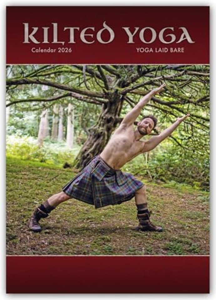 Kilted Yoga A3 Calendar 2026