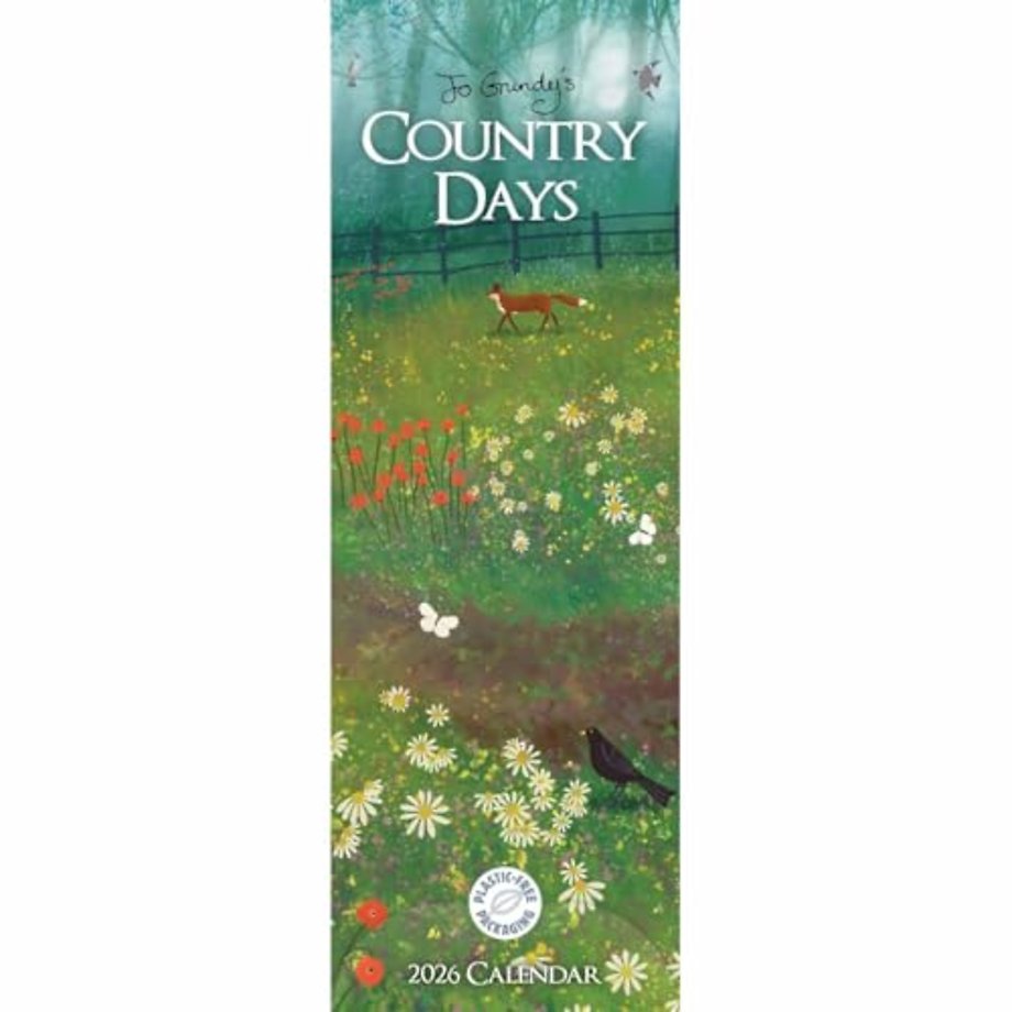 Country Days Jo Grundy Slim Calendar 202