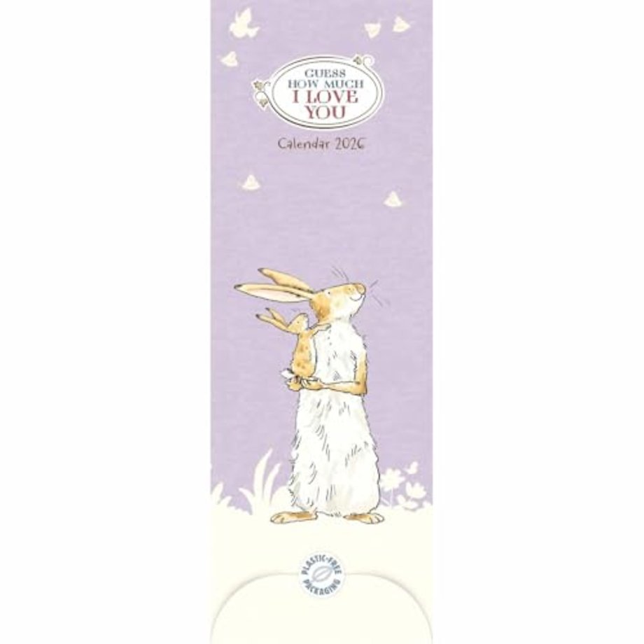 Guess How Much I Love You Slim Calendar