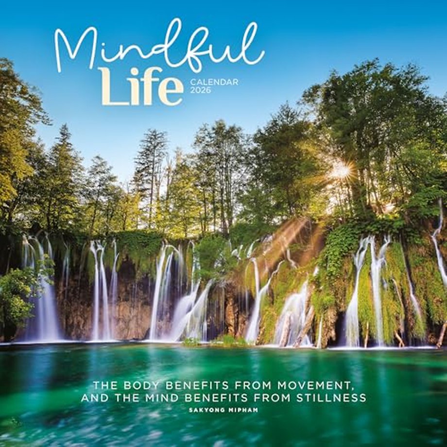 Mindful Life Square Wall Calendar 2026