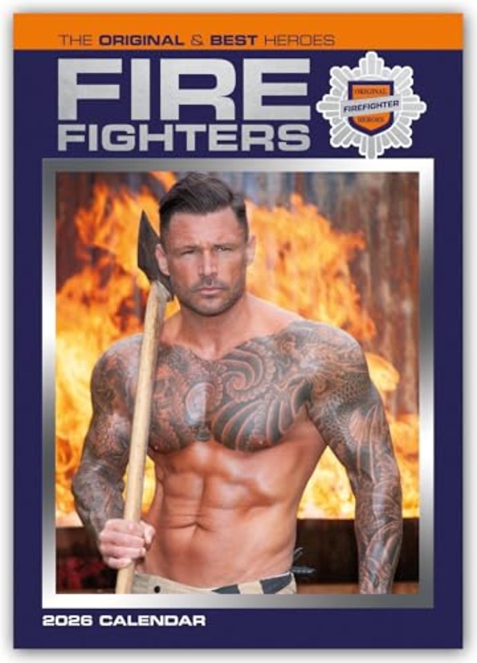 Firefighters A3 Calendar 2026