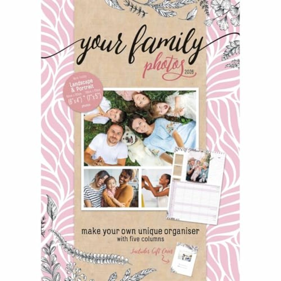 Your Family Photos Planner A3 Calendar 2