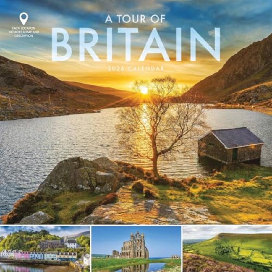 Tour Of Britain Wiro Wall Calendar 2026