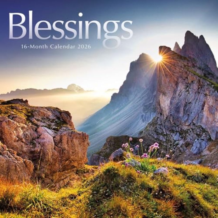 Blessings Square Wall Sunday Start Calen