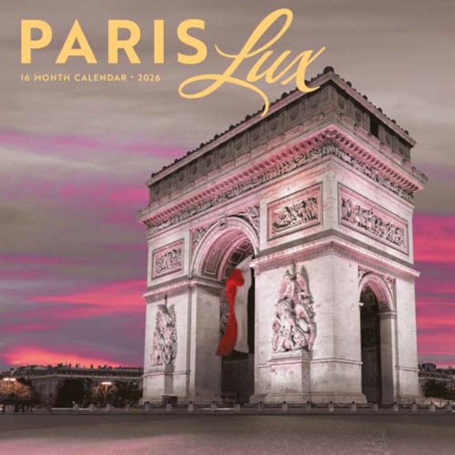 Paris Lux Square Wall Sunday Start Calen