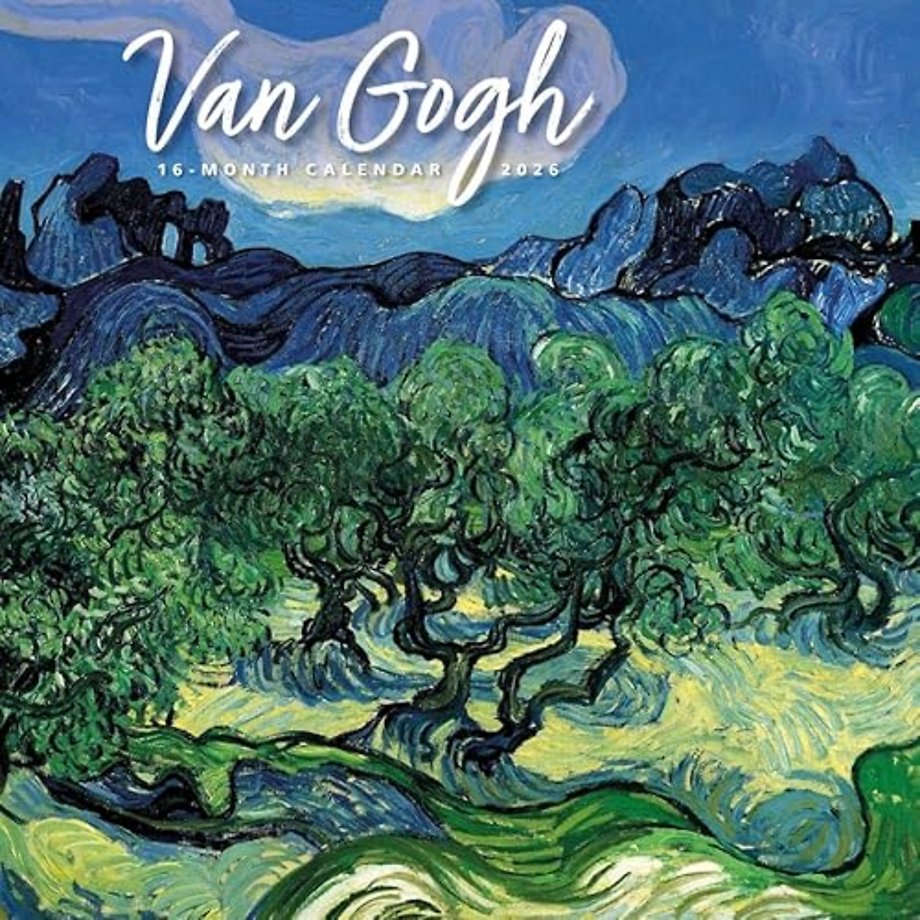 Van Gogh Square Wall Sunday Start Calend